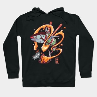 Sushi Maguro Anime Design Hoodie